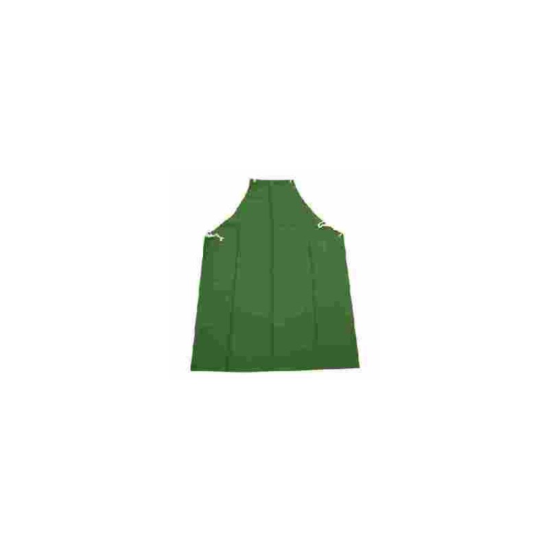 C.green PVC apron