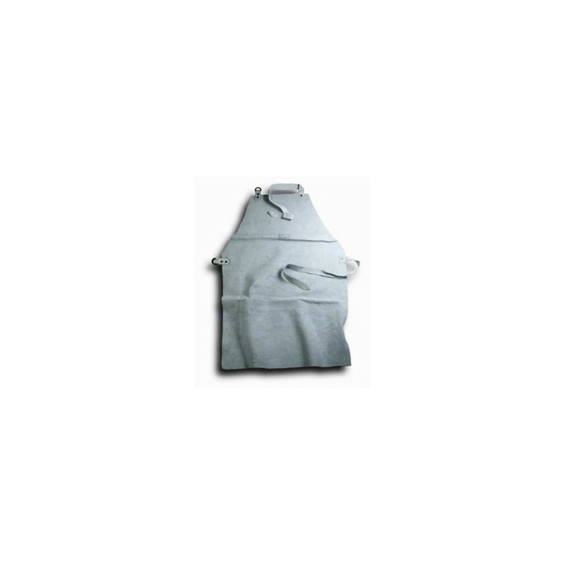 Split leather apron