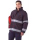 High visibility basic parka