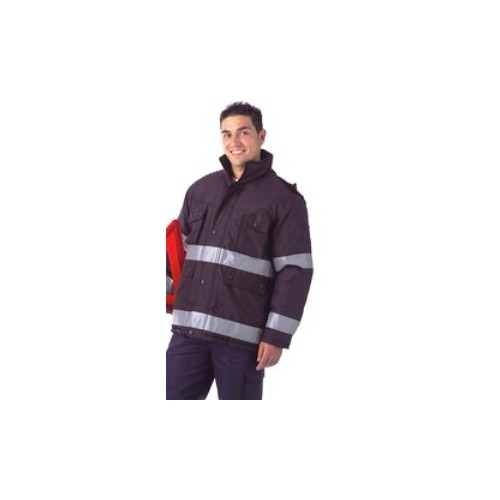 High visibility basic parka