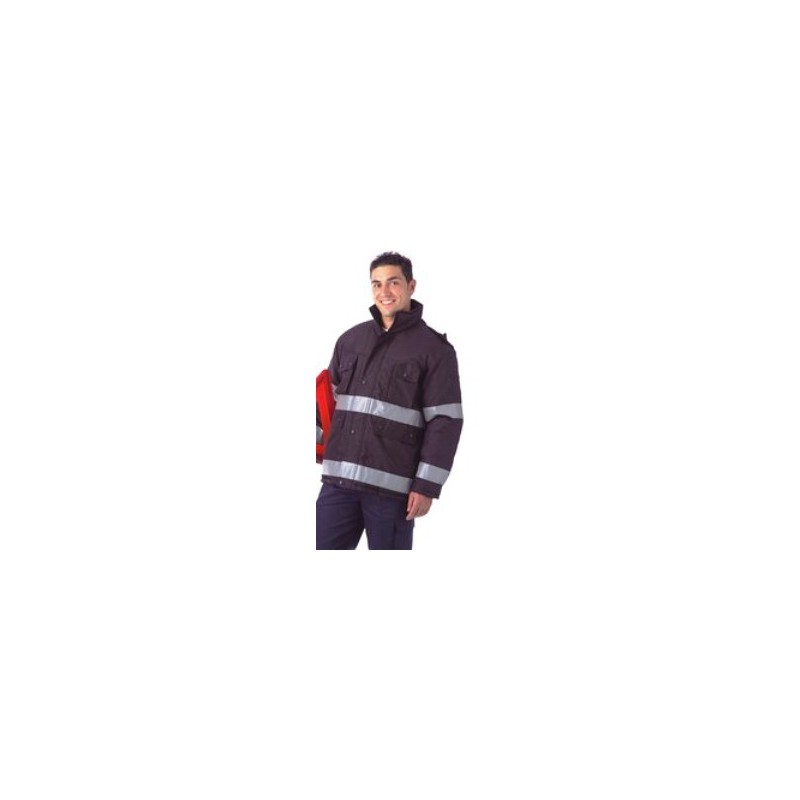 High visibility basic parka