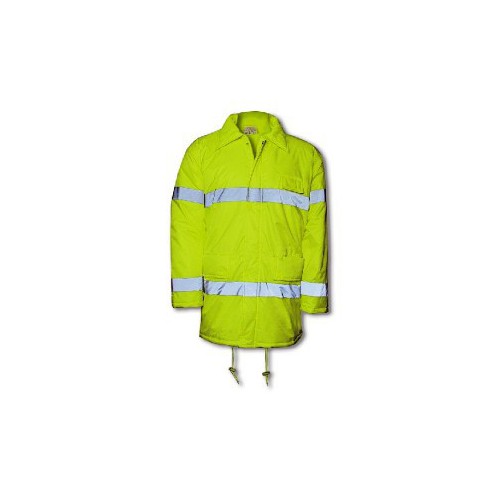 High visibility parka