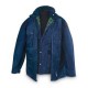 Parka with quilted detachable interior