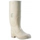 Bota goma alta blanca PVC