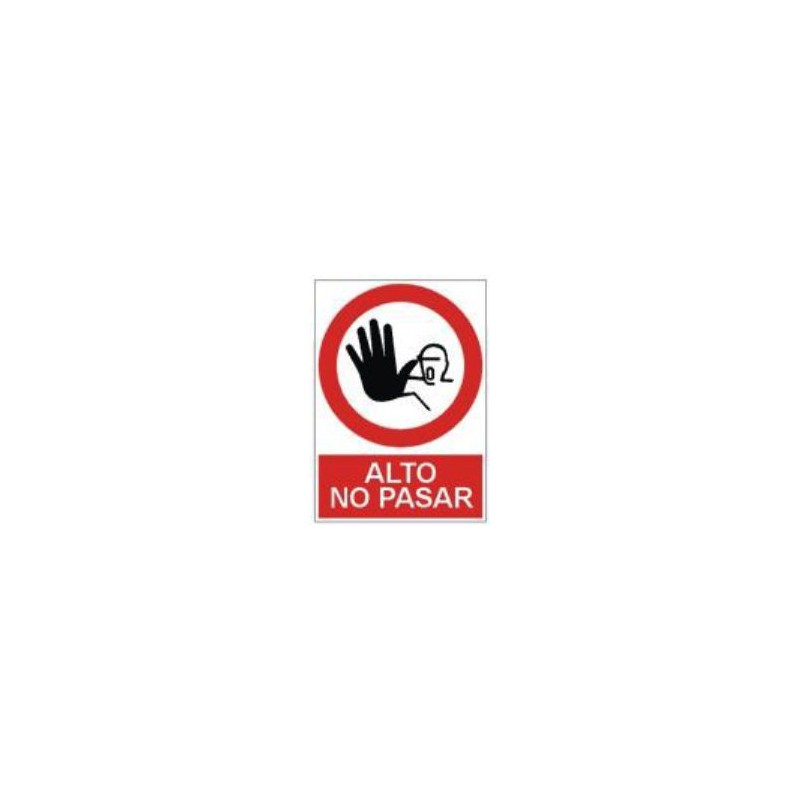 Señal de prohibido