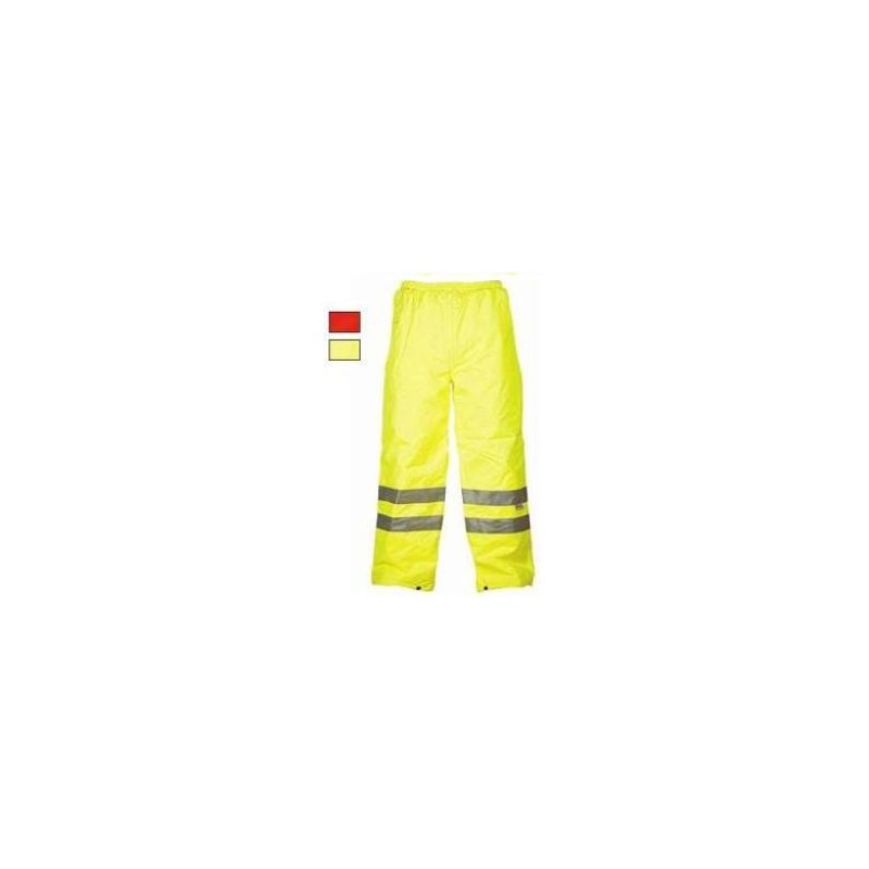 High visibility trousers water yellow