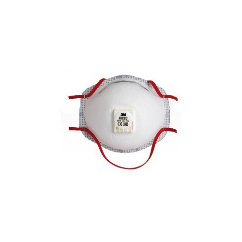 3M mascarilla 8833 FFP3 C/válvula