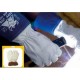 Welder´s glove with muff of Split leather