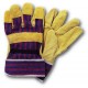 Split leather glove, economic