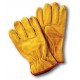Driver glove, yellow