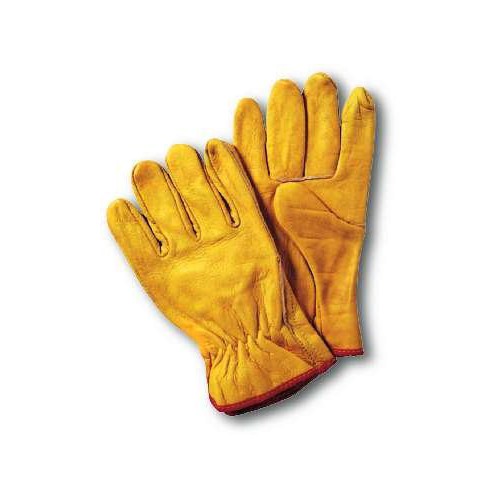 Driver glove, yellow