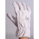 Driver glove, white