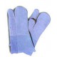 Split leather mitten