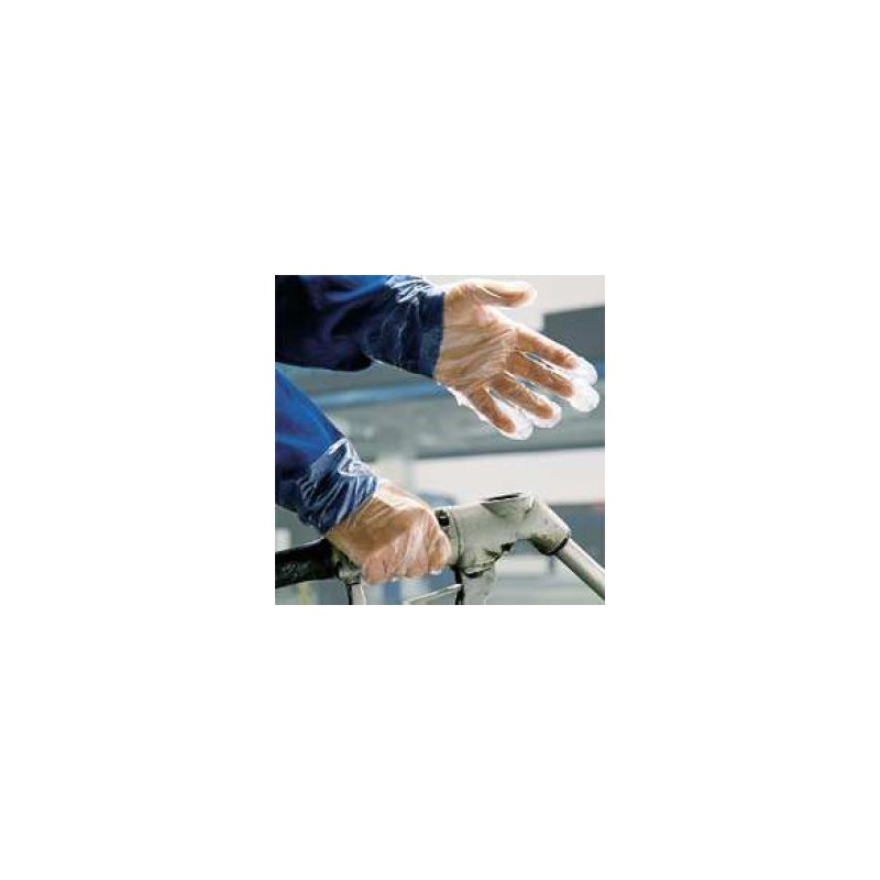 Glove polythene