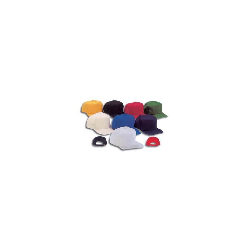 Gorra con visera y velcro