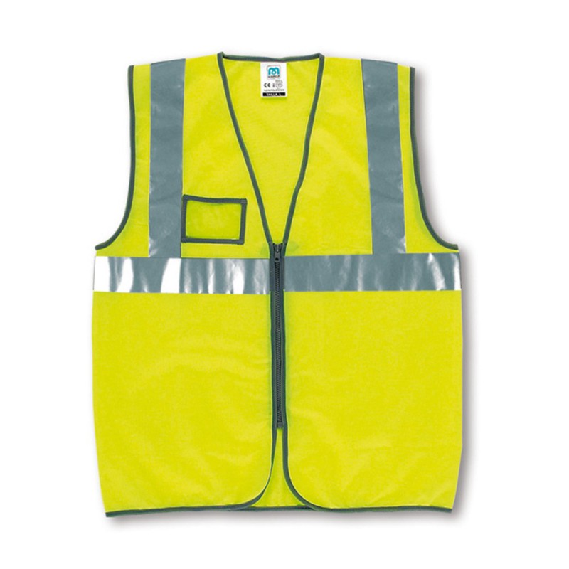 Hight visibility waistcoat mesh