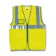Hight visibility waistcoat mesh