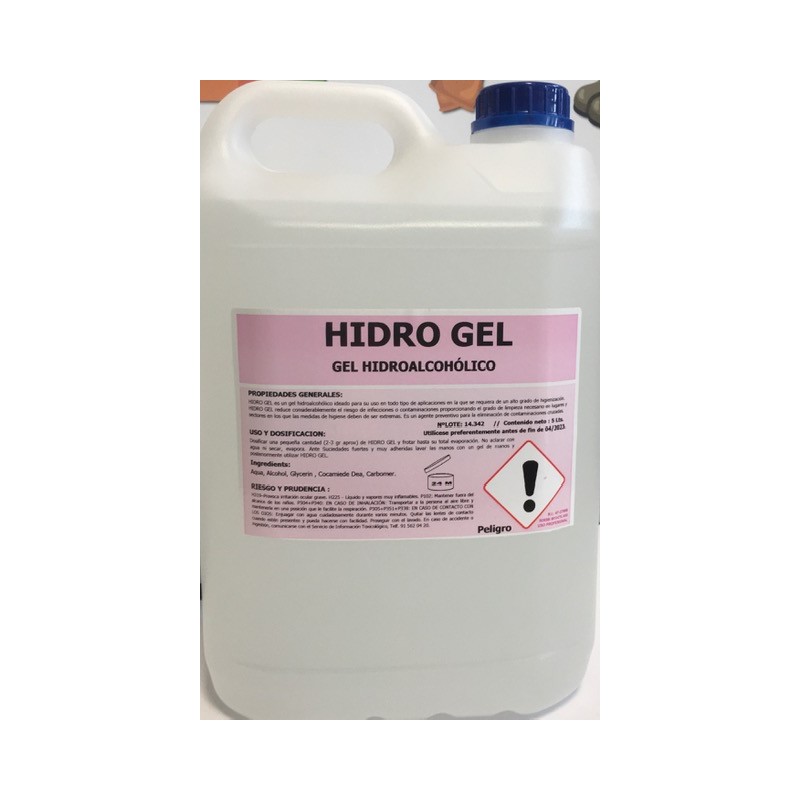 GEL HIDROALCOHOLICO