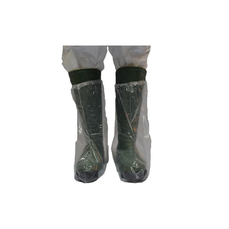 CUBRE BOTA POLIETILENO TRANSPARENTE