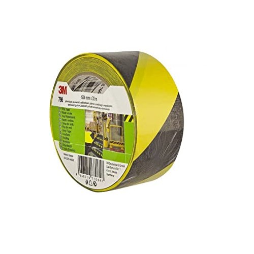 CINTA VINILO CON FRANJAS DE SEGURIDAD