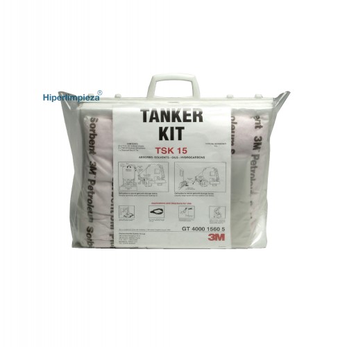 3M hydrocarbon absorbent. 5 Kits for spilling TSK15
