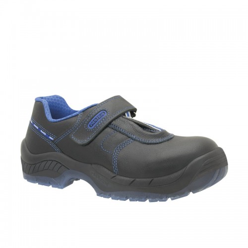 Zapato velcro diamante plus negro