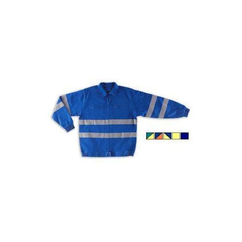 High visibility jacket dark blue