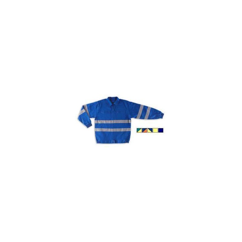 High visibility jacket dark blue